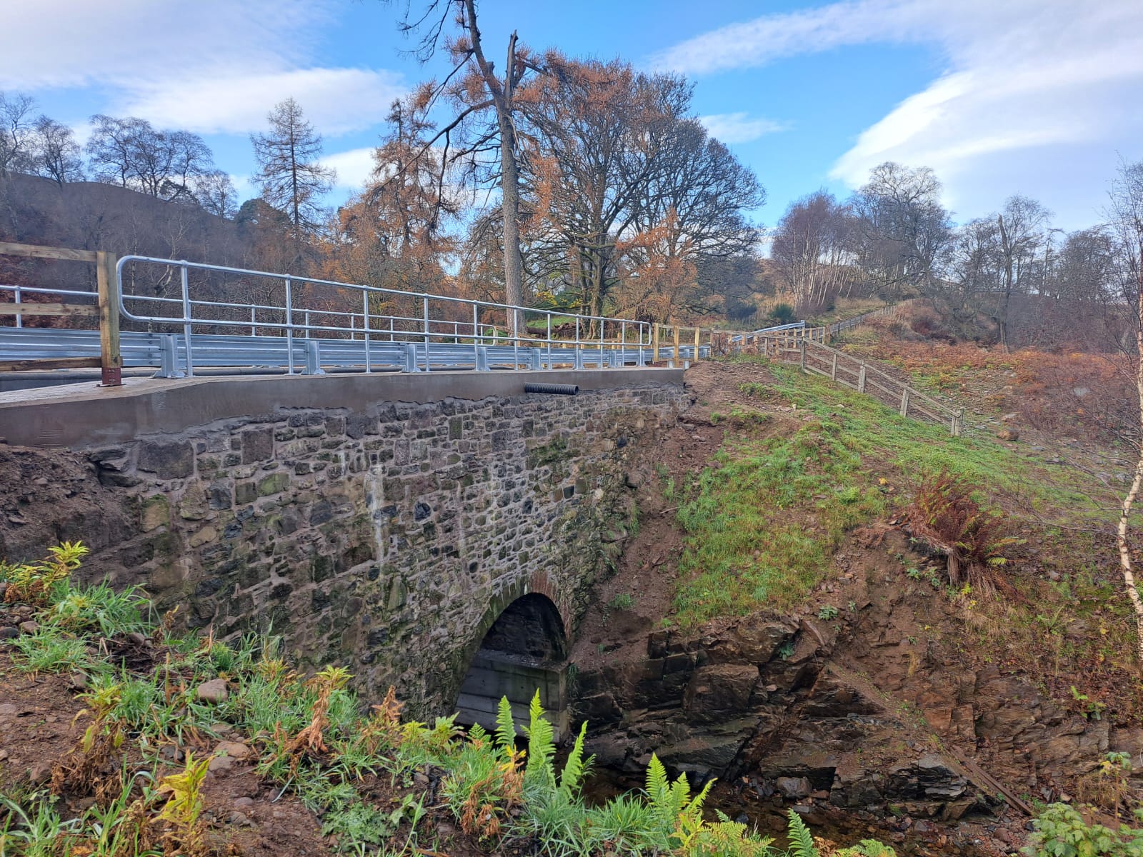 MAM.Contracting_Repair of Craigendowie Bridge In Edzell